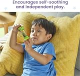 Learning Resources Soothing Swirlers Sensory Tubes Hand2mind 4 Pack Keychains view 3