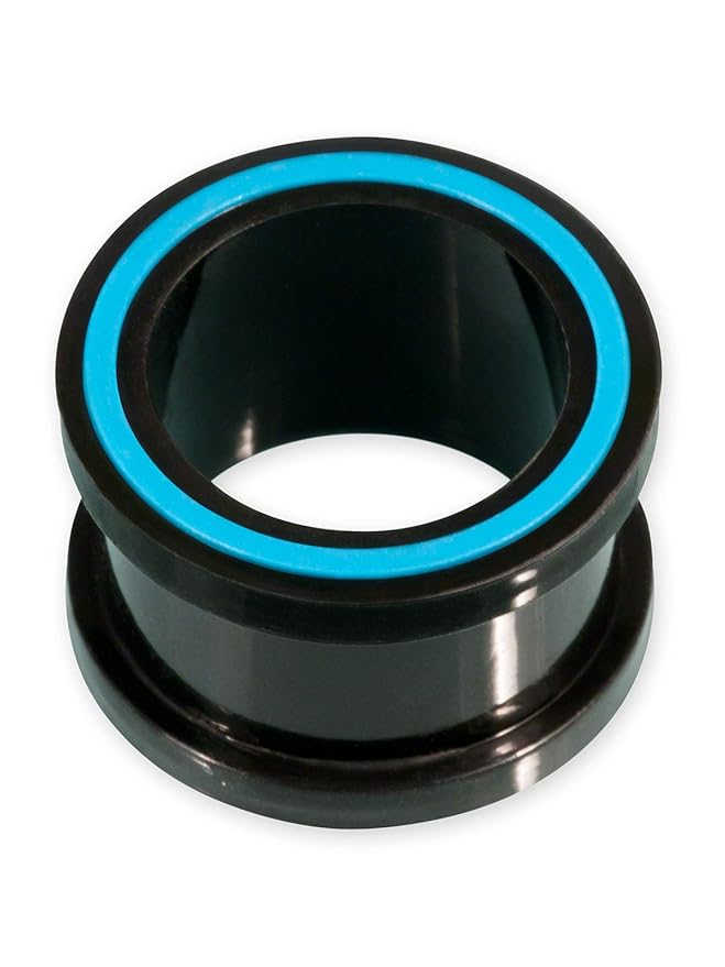 Fly Style Flesh-Tunnel Silikon Hollow Eye in 8 Farben