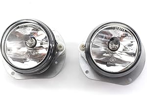 Left&Right Fog Light Lamp A2048202156/A2048202256 Replacement for Mercedes C300 CL550 CLK350 R350 SLK350 W/AMG PKG