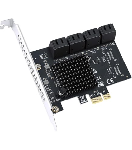 Amazon.com: SilverStone Technology ECS06, 6 Ports SATA Gen3 (6Gbps