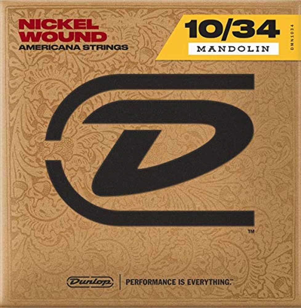 Dunlop DMP1034 Phosphor Light Mandolin Strings (Pack of 8)