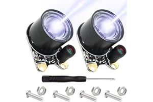 DKARDU 2 pcs Infrared LED Module for Raspberry Pi Camera 3W 850nm IR Night Vision Infrared Illuminator Photosensitive lamp 2 
