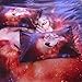 YOUSA YOU SA Wolf Bedding Set Colorful Galaxy Print Duvet Covers Twin-2Pcs