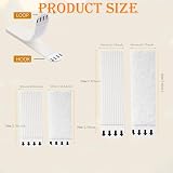 KPSRFG 48 Pairs Heavy Duty Wall Strips for Picture Hanging Damage Free Adhesive view 3