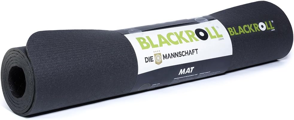 Blackroll Mat L Equipe De Produits Le Tapis Ideal Pour Entrainement De Tapis De Yoga Noir One Size Amazon Fr Sports Et Loisirs