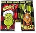 MJC International Men's Grinch and Max Naughty OR Nice Plaid Cotton Stretch Boxer Brief