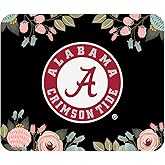 Mouse Pad, Fabric, University of Alabama Standard/Floral Pink