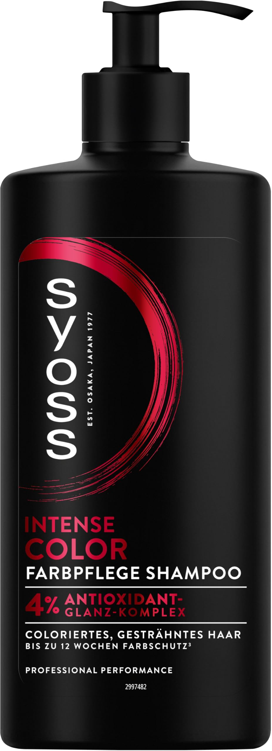 Syoss Shampoo Color (440 ml), Hair Shampoo for Coloured, Highlighted and Dyed Hair, Protects Up to 12 Weeks from Fading, Vegan Formula with Tsubaki Flower