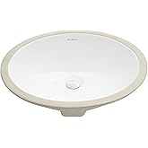 Monaco 18" Oval Under-Mount Bathroom Sink
