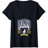 Women's Ted Lasso AFC Richmond Logo &amp; Emblem V-Neck T-Shirt