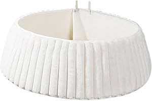 Sclmgo Christmas Tree Collar Rustic Xmas Tree for Indoor Outdoor Home New Year