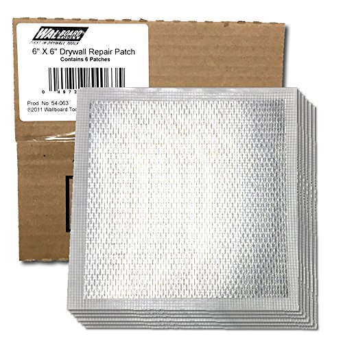 WalBoard 6" x 6" Drywall Repair Patch Aluminum and SelfStick Mesh (6Pack) Buy Online in