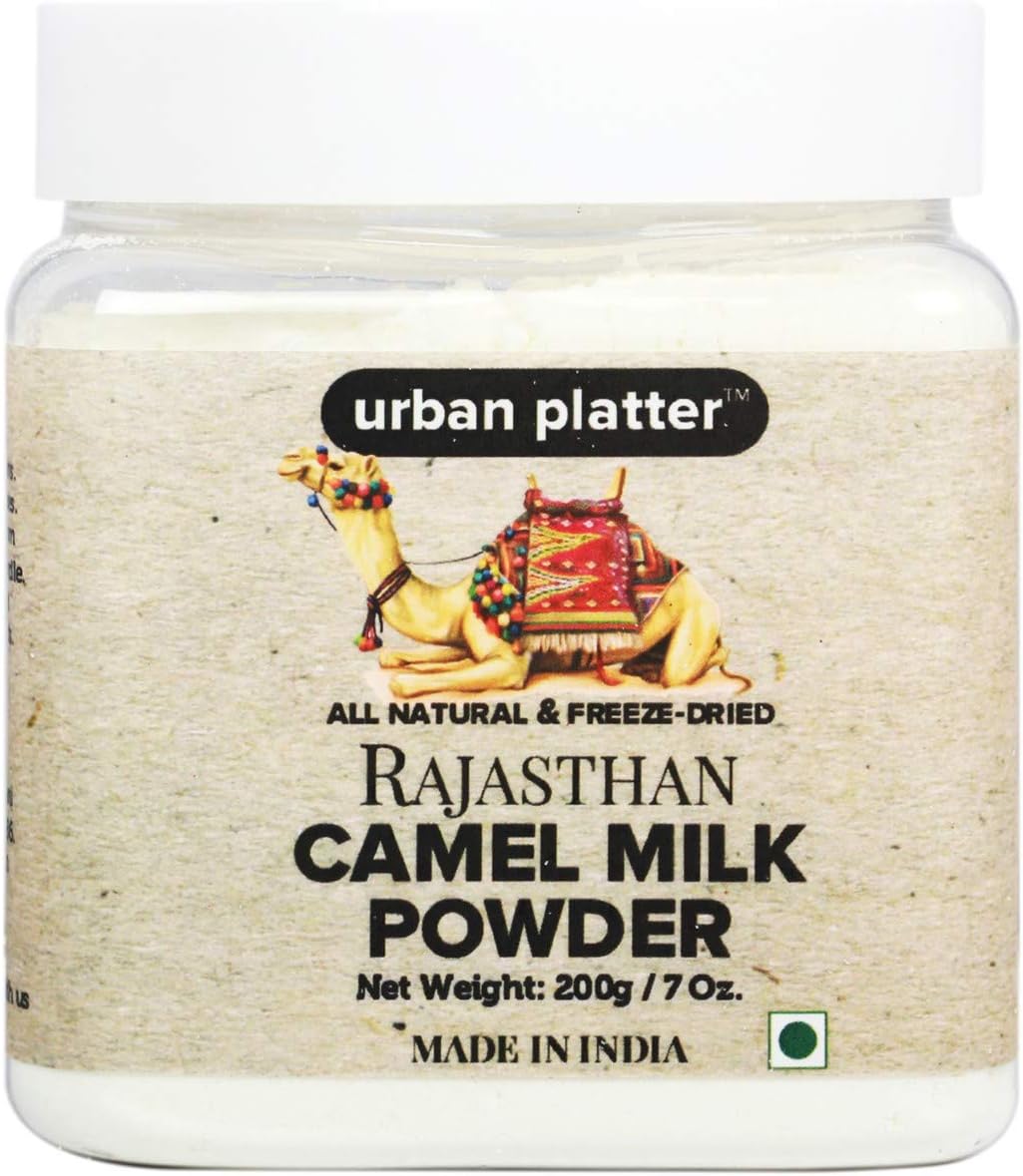 Urban Platter Freeze-Dried Camel Milk Powder, 200g [All Natural, Lactose-free, Gluten-free Super food]