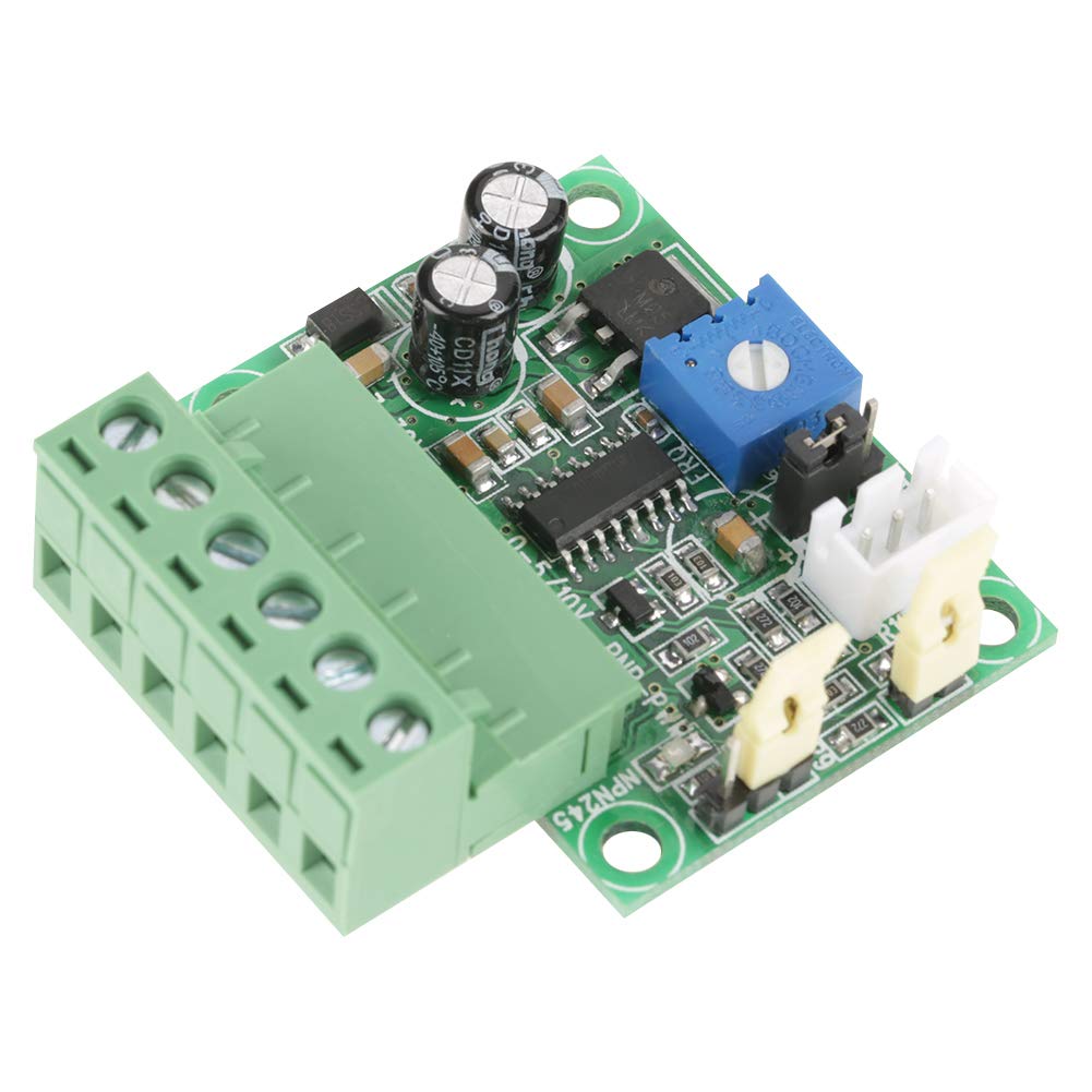 Oumefar DC 7-30V Voltage to PWM Signal Converter 0-5V/0-10V Analog Input Voltage to 0-100% PWM Signal 2KHZ-20KHZ Converter for Signal Conversion