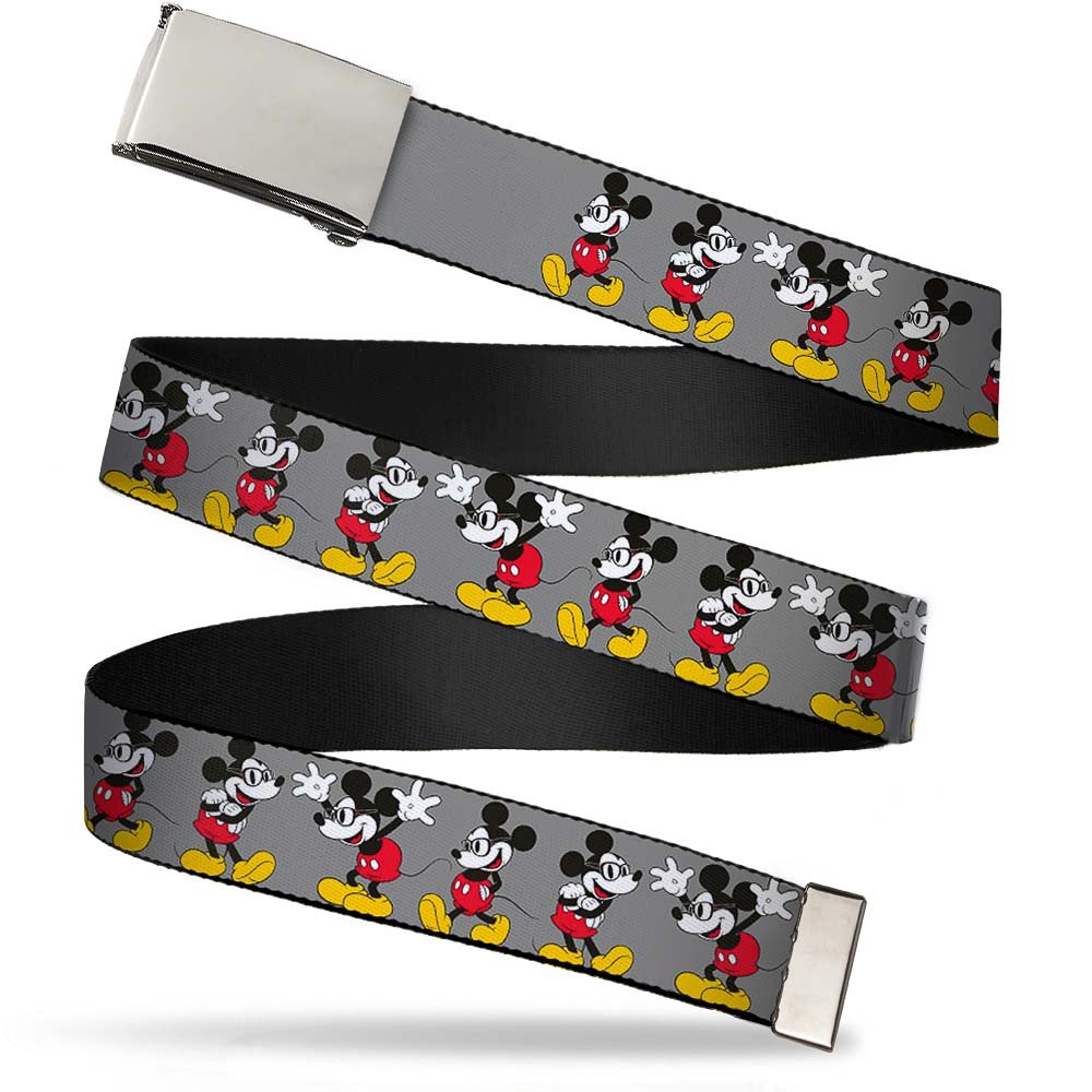 Buckle-Down Web Belt Mickey Mouse 1.25