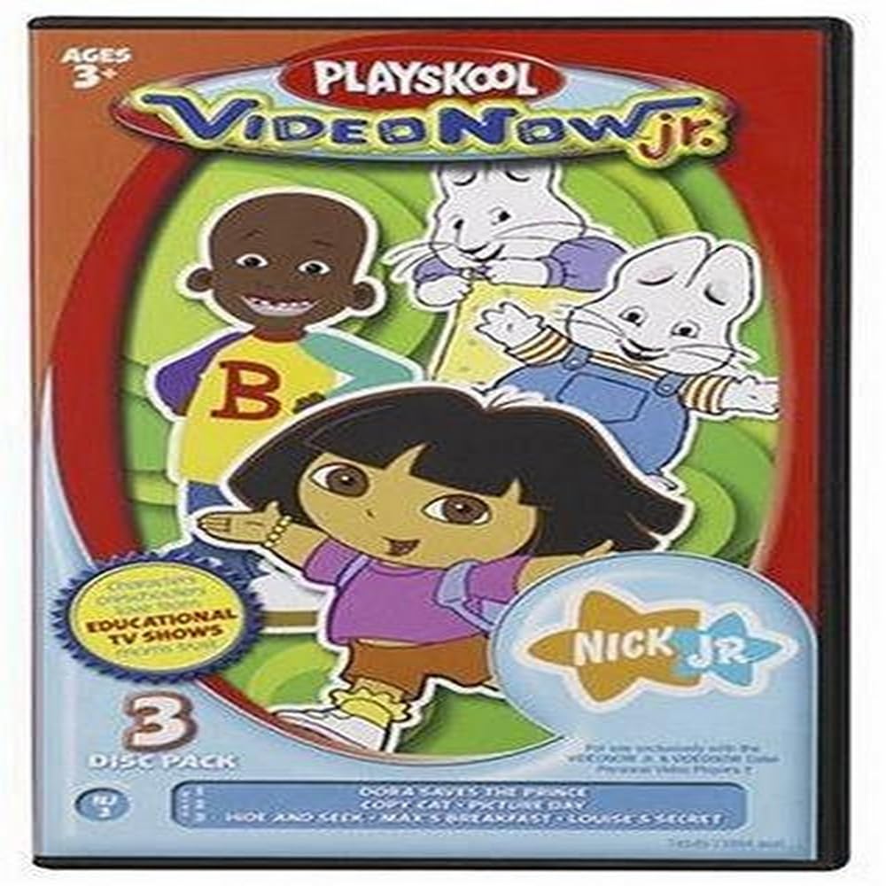Hasbro Videonow Jr. Personal Video Disc 3-Pack: Nick Jr. #3