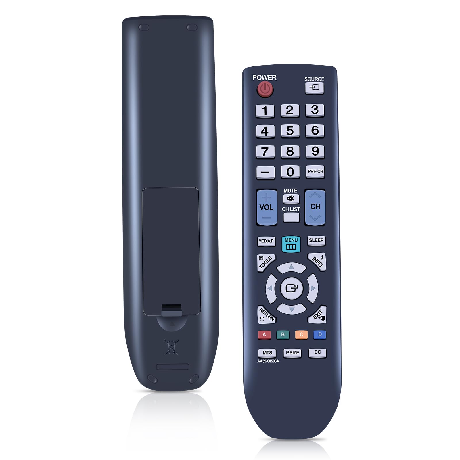 Photo 1 of AA59-00506A Remote Control Replacement fit for Samsung TV LN19D450 PN51D450A2D PN51D440A5D PN43D450A2D PN43D440A5D PN51D430 PN51D440 PN51D440A5DXZA PN43D440A5 PN51D450A2DXZA LN19D450G1 PN51D450