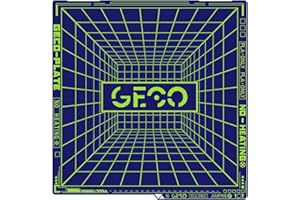 Sahvaim GECO Plate Kobra 3 Max Build Plate for Anycubic 3D Printer Platform,Cool Plate Supertack No Heating for PLA Plate Printing Bed Carbon Plate for Anycubic Kobra 3 Max Part