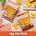 Quest Nutrition Tortilla Style Protein Chips, Nacho Cheese, Low Carb, Gluten Free, Baked, 1.1 Ounce (Pack of 8)