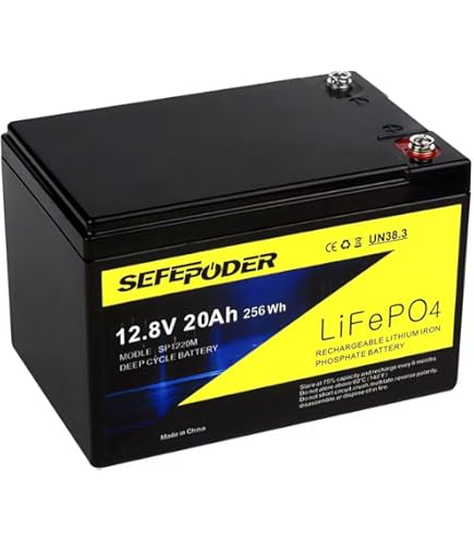4 Pack Batterie 12 V 20 Ah Batterie 6-DMF-20 plomb Martinique