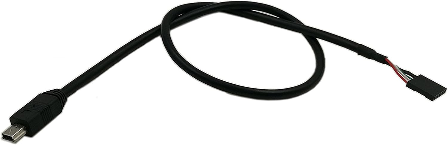 50cm Mini 5pin Mâle À 1x 5pin Femelle 0.1 Pitch Usb Tête