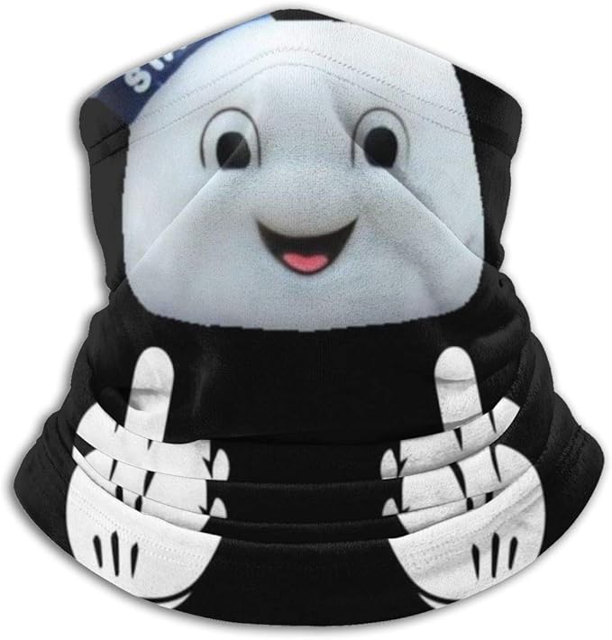 Ghostbusters Stay Puft Marshmallow Man Fuck You Face Mask Bandanas For Dust Outdoors Festivals Sports Amazon Co Uk Clothing