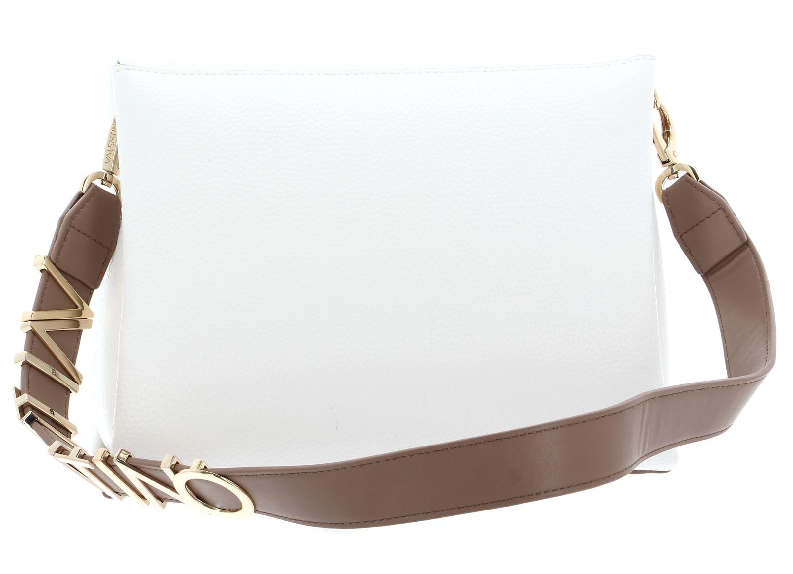 Valentino Alexia Crossbody Bag Bianco/Cuoio