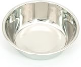 Fur & Bone Double Slow Feeder Raised Dog Bowl Stainless Steel Dual Bowl Set Blue view 8