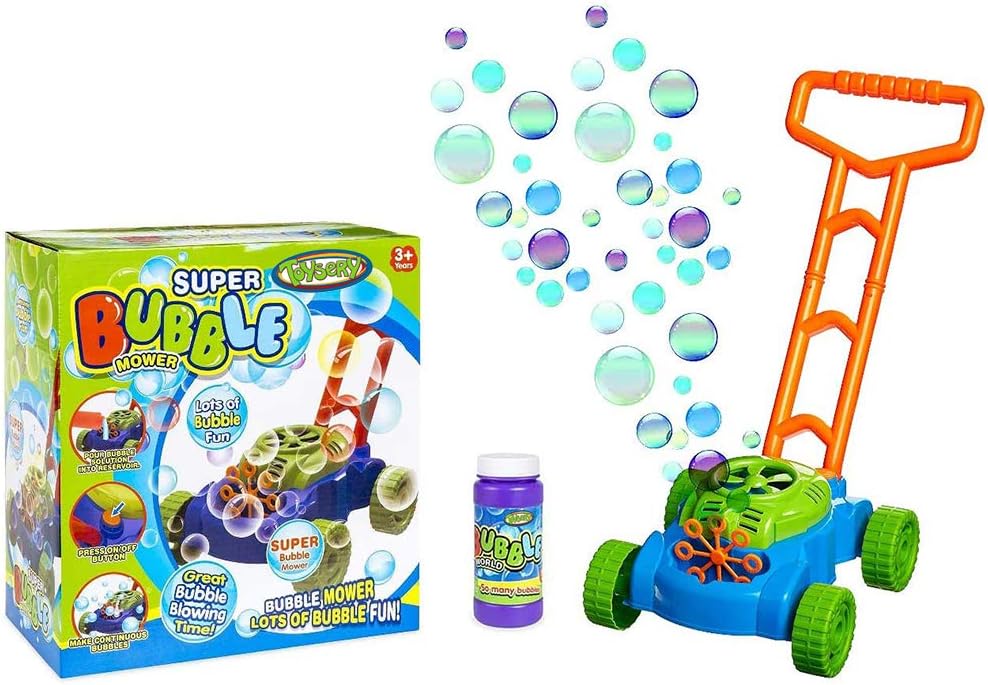 double bubble mower