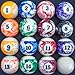 Felson Billiard Supplies Marbled Pool Table Billiard Ball Set