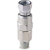 Graco Straight Hose Swivel, 1/4-Inch, for Magnum Spray Guns | Model 244515, Prevents Twisting, 3000 PSI Rated
