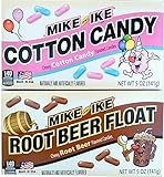 Mike and Ike Root Beer Float and Cotton Candy Duo 5oz