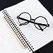 Aneco 20 Pieces Plastic Wizard Glasses Kids Round Glasses Frame No Lenses for Boy or Girls Costume Party Supplies (Black)