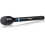 BOYABY-HM100 Omnidirectional Dynamic Handheld XLR Interview Microphone Ideal for ENG (Electronic News Gathering), Interviews, Presentations, Conferences &More, Black