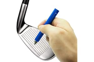 X·CELLENT Golf Club Groove Sharpener Sharpening Tool Re-Grooving Cleaning Tool and Cleaner for Wedges & Irons