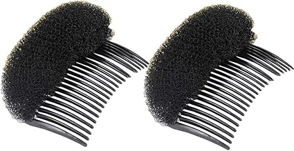 2pcs Black Charming Bump It Up Volume Inserts Do Beehive Hair