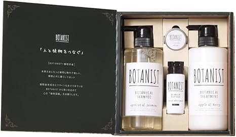 Amazon Botanist ボタニスト クリスマスギフトセット モイスト ボタニカルシャンプー モイスト 490ml トリートメント モイスト 490g ミニサイズボディーソープ モイスト 45ml ハーブ栽培キット 15ｇ Botanist ボタニスト シャンプー 通販