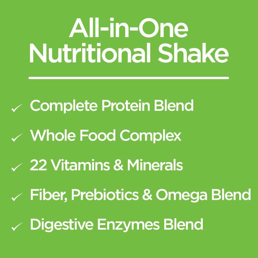 Vegansmart Plant Based Vegan Protein Powder by Naturade, All-In-One Nutritional Shake - Chocolate (15 Servings): Health & Personal Care
