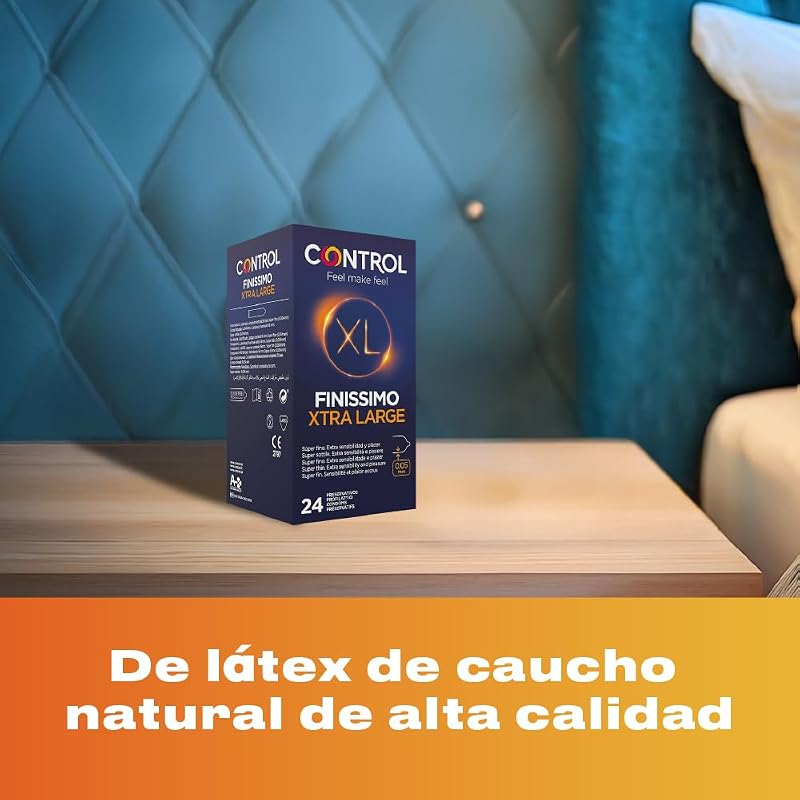 Controle de preservativo xl - 24 unidades
