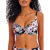 Freya Womens Kamala Bay Underwire Plunge Bikini Top