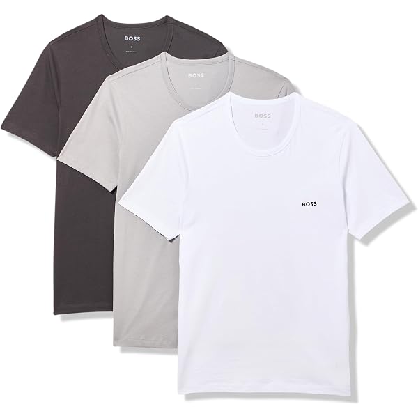 HUGO BOSS Men's Navy T-Shirt – Classic Regular Fit Casual Top