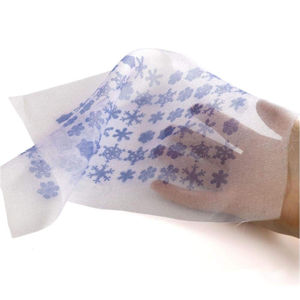 Peel & Stick Cotton Sheets by Gecko Paper | Inkjet Compatible Peelable Cotton + Print Your Own Designs at Home + A4 Pack of 5 Sheets