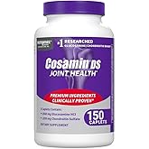 Nutramax Laboratories Cosamin® DS Joint Health Supplement with Glucosamine & Chondroitin for Adult Men & Women, Joint Supplement, 150 Caplets