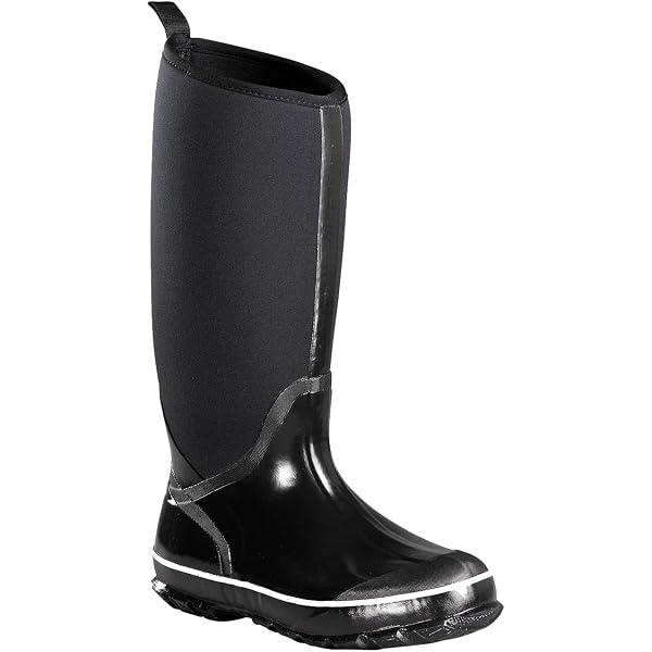 Hunter Women's Refined Gloss Quilt Adjustable Short Rain Boots In Black