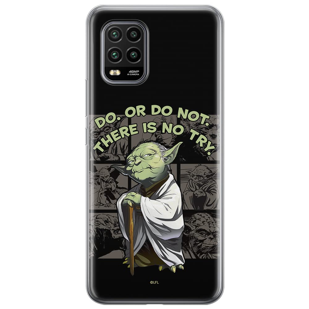 ERT GROUP mobile phone case for Xiaomi MI 10 LITE original and officially Licensed Star Wars pattern Yoda 007 optimally adapted to the shape of the mobile phone, case made of TPU — image 1