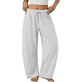 Trendy Queen Barrel Sweatpants Womens Wide Leg Pants Baggy Palazzo Lounge Comfy Flowy Pants Teen Girls Fall Clothes Outfits