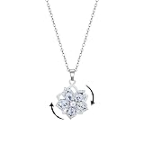 Flower Necklace for Women Gold Dainty Fidget