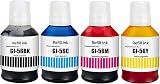 SHUOLEI GI-56 Ink Bottles 4-Pack for Canon MAXIFY GX7050 GX6050 GX5050 GX4050 view 1