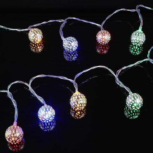 Albero Di Natale Da Esterno Amazon.Luci A Corde Multicolori Luci Di Natale A Led Lampada Per Decorazioni Per Alberi Adatta Per Soggiorno In Camera Da Letto Albero Di Natale Matrimonio Giardino Interno Ed Esterno Amazon It Illuminazione