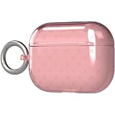 tech21 Evo Check for AirPods Pro Plant-Based Case with Germ Fighting Antimicrobial Properties and 12 ft Drop Protection - Peach, T21-8238
